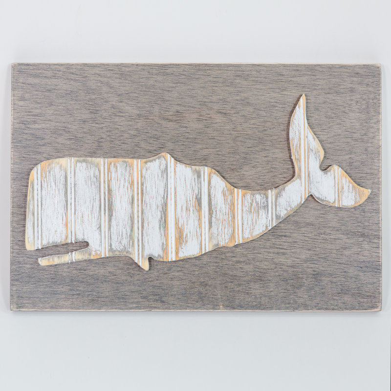 Breakwater Bay Whale Wall Décor Wayfair